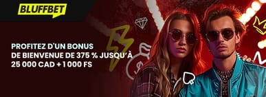 Bonus de bienvenue Bluffbet Casino