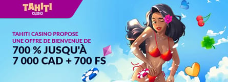 obtenez le bonus sur tahiti